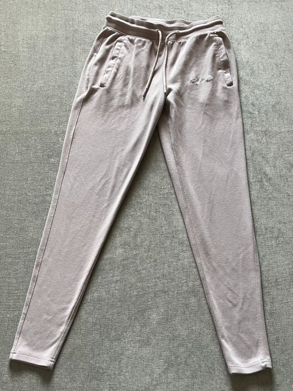 Alphalete Jogger Women Medium Pink Sweatpants Taper Workout Pockets Gym Running